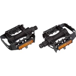 Pedales Para Bicicleta Bmx Fischer Fahrradpedale MTB aus ALU, Pedale MTB, Mountainbike, Reflektoren