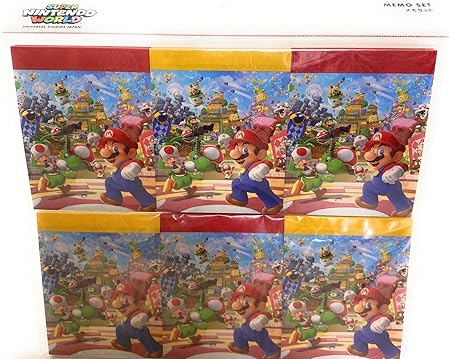 Amazon メモセット 6冊入り マリオ スーパー ニンテンドー ワールド Usj 限定 公式 グッズ ユニバーサルスタジオ アニメ 萌えグッズ 通販 Amazon メモセット 6冊入り マリオ スーパー ニンテンドー ワールド Usj 限定 公式 グッズ ユニバーサルスタジオ アニメ 萌えグッズ 通販