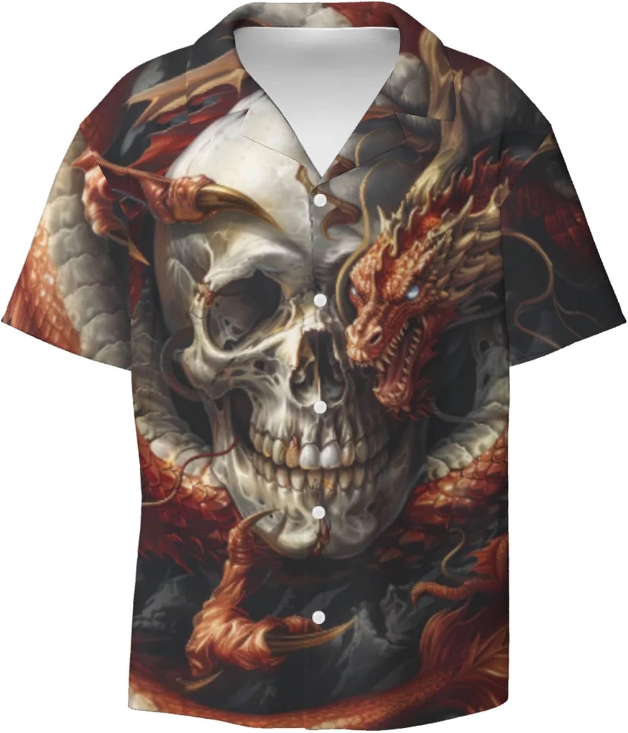 3D Pattern Print Shirt with Breathable Cool Lightweight Flexible Easy to Match Diverse and Stylish Perfect for Casual Wea