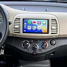 7 Inch Android 13 Car Stereo Radio for Nissan Micra/March 2002-2009