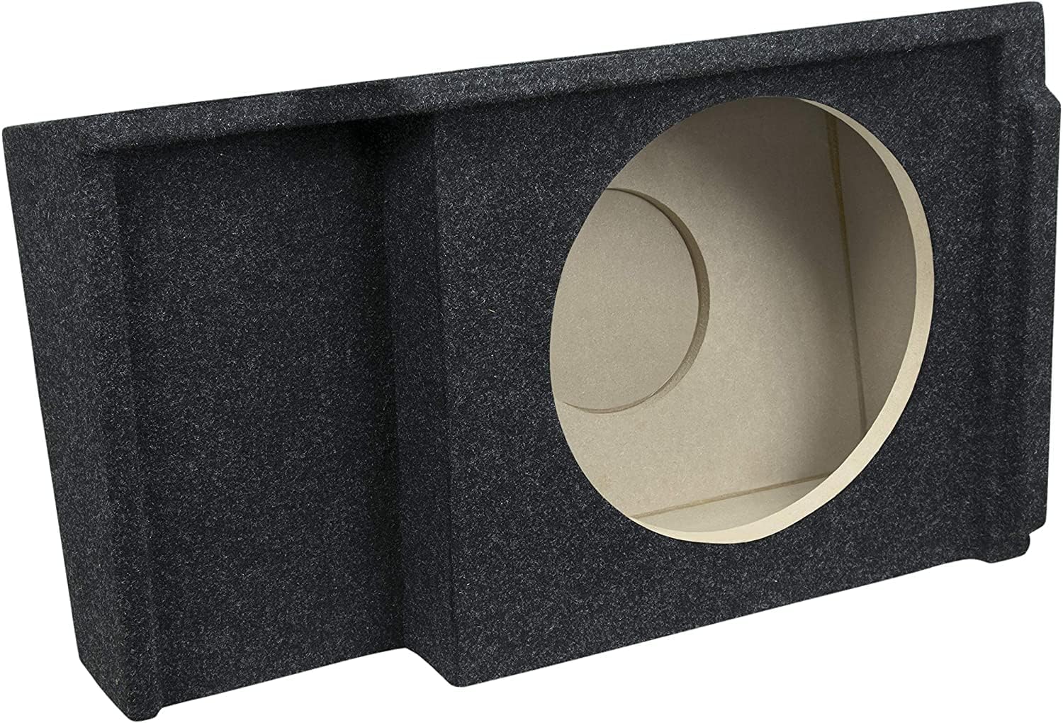 Atrend Bbox Single Sealed 10 Inch Subwoofer Enclosure - Accu-Tuned Sealed Subwoofer Boxes - Subwoofer Box Improves Audio Quality, Sound & Bass - Fits 1999-2007 Chevrolet/GMC Silverado/Sierra Extended Cab