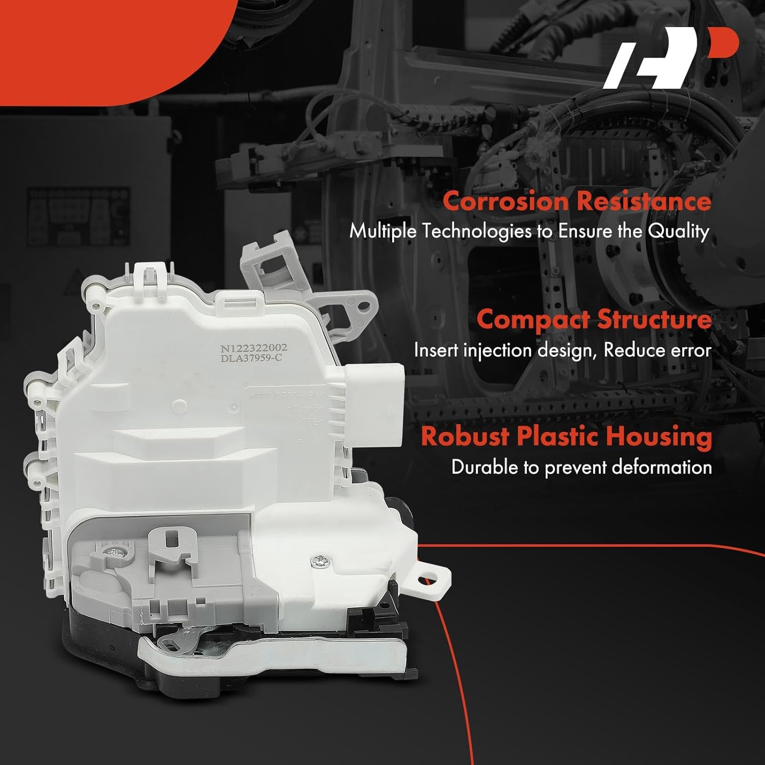 A-Premium Door Lock Latch Actuator Compatible with Audi A4 A5 A6 A7 A8 Quattro Q3 Q5 Q7 Q8 TT Quattro S4 S5 S6 S7 S8 SQ5 & Porsche Boxster Cayman 911 918 Spyder Macan