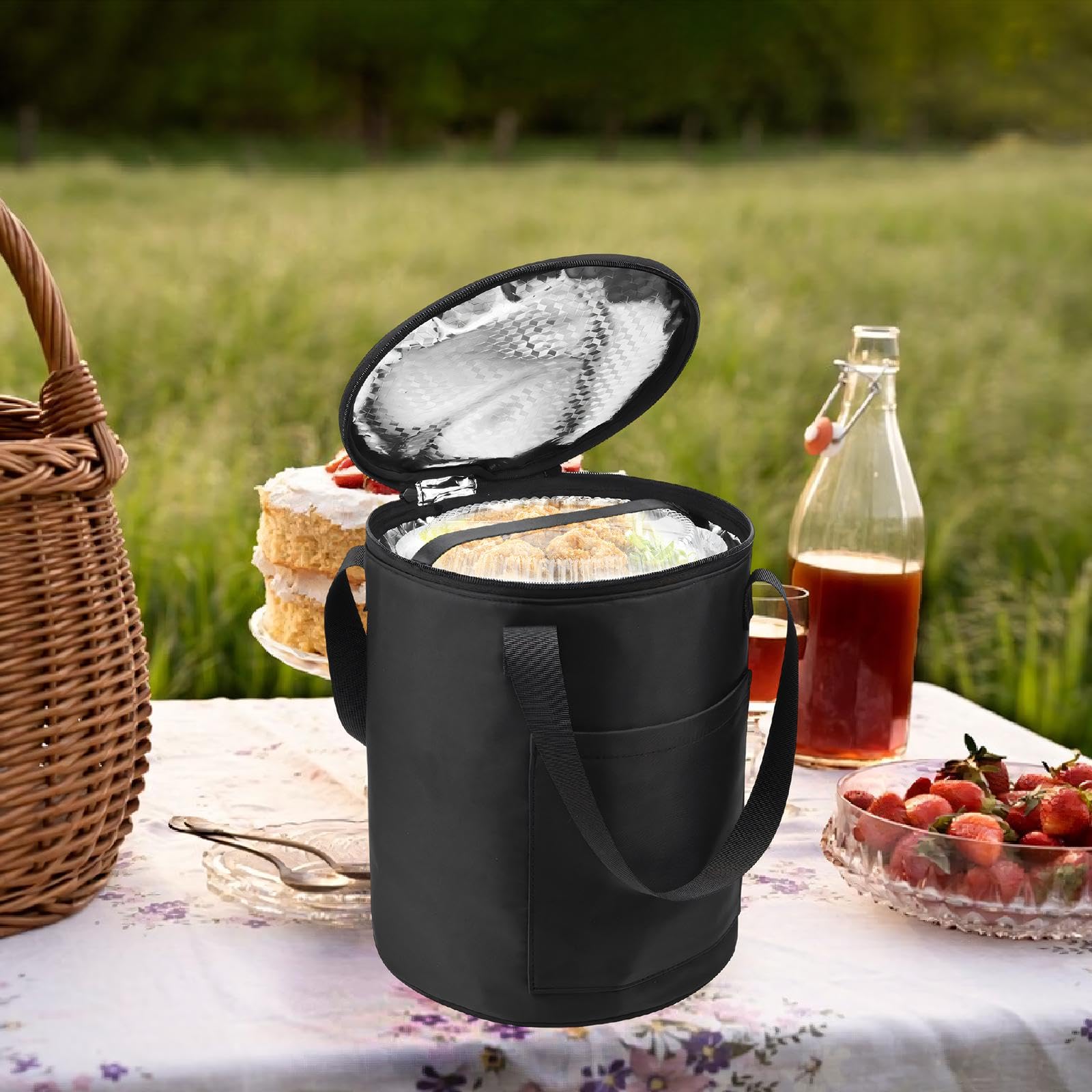 Bolsa Isotérmica Multifuncional, Ligera Y Práctica para IR de Compras, Hacer, Viajar O Practicar Senderismo.
