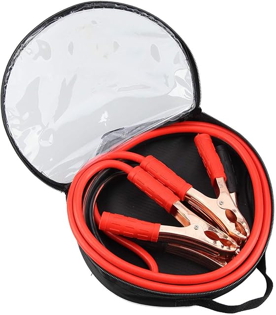 SuperGift.com 1000AMP Jump Leads Heavy Duty Battery Start Booster Cable Car Van Truck Boost, Storage Bag (4M (1000AMP))