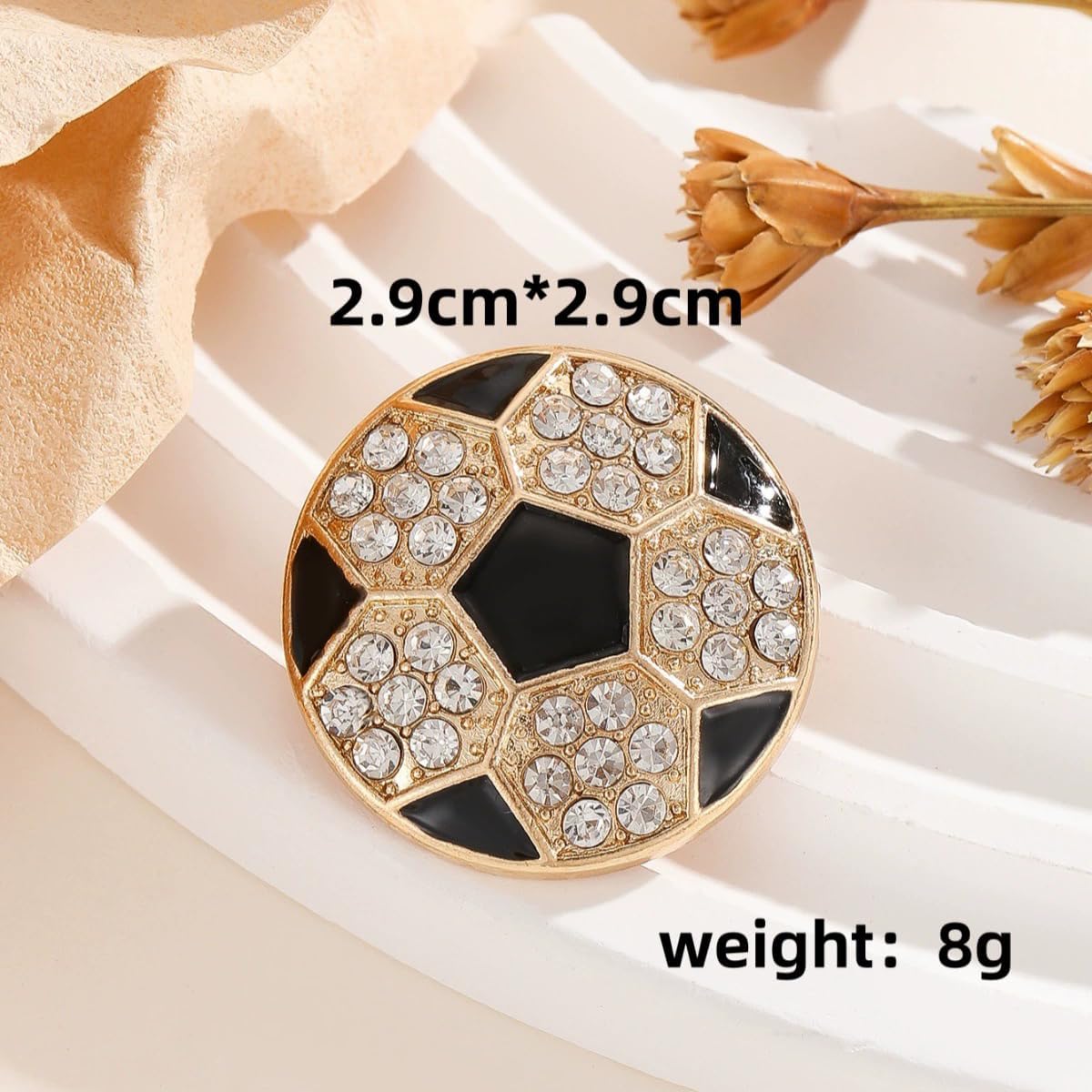 Sports Ball Brooch Rhinestone Enamel Football Basketball Baseball Volleyball Soccer Softball Pins for Lapel Backpack Hat, Sports Fan Jewelry Gift for Men Women