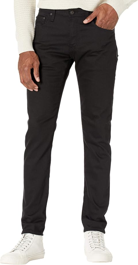 Мужские джинсы AG Dylan Skinny Leg Jeans in Fathom, цвет: Чёрный