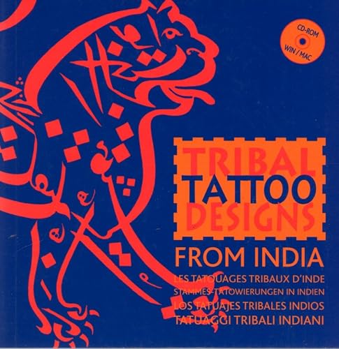 Tribal Tatoo Designs From India: Tatouages Tribaux d'Inde (Livre + Cd)