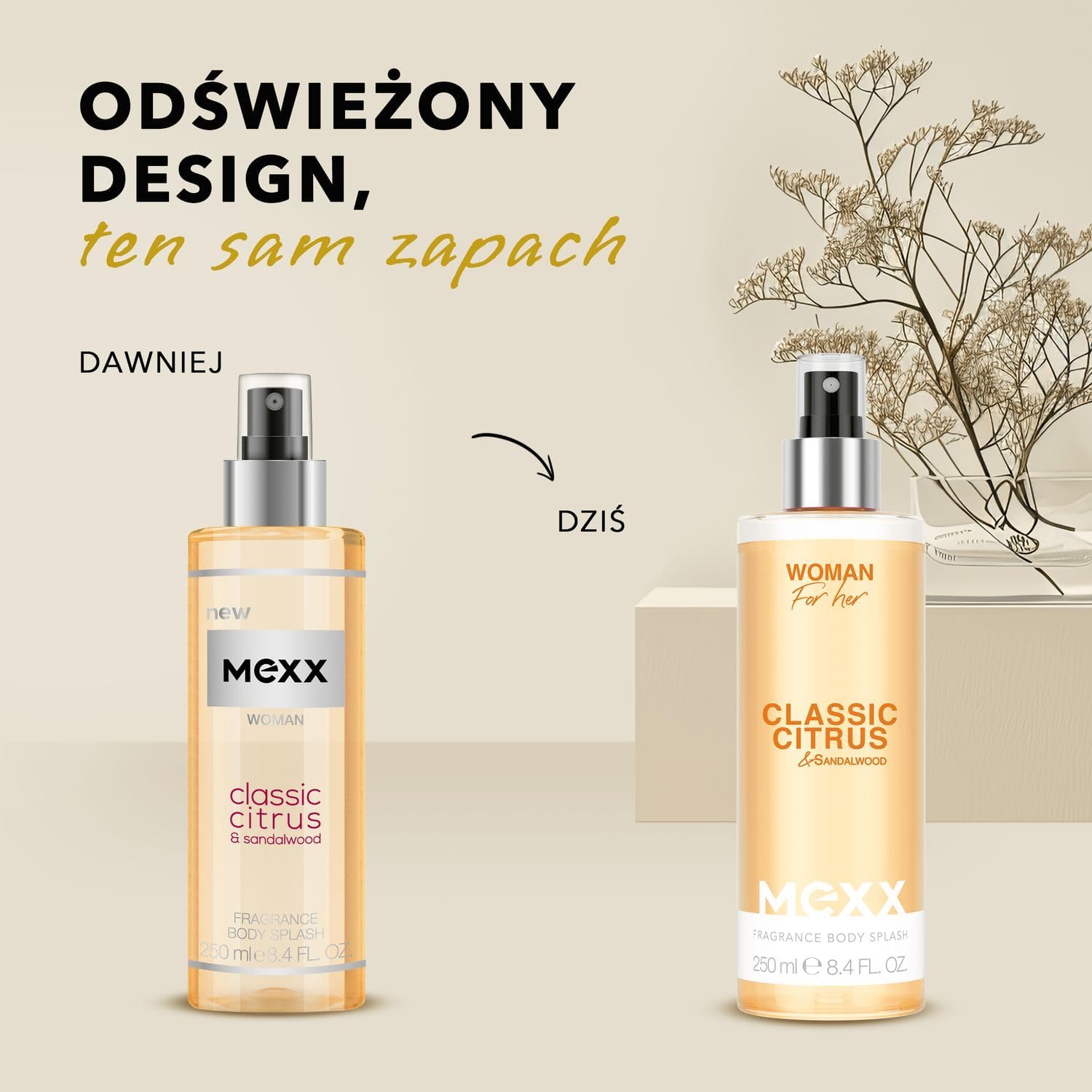 Mexx Woman Туалетная вода с цветочно-фруктовым ароматом с нотами бергамота и жасмина 250 мл