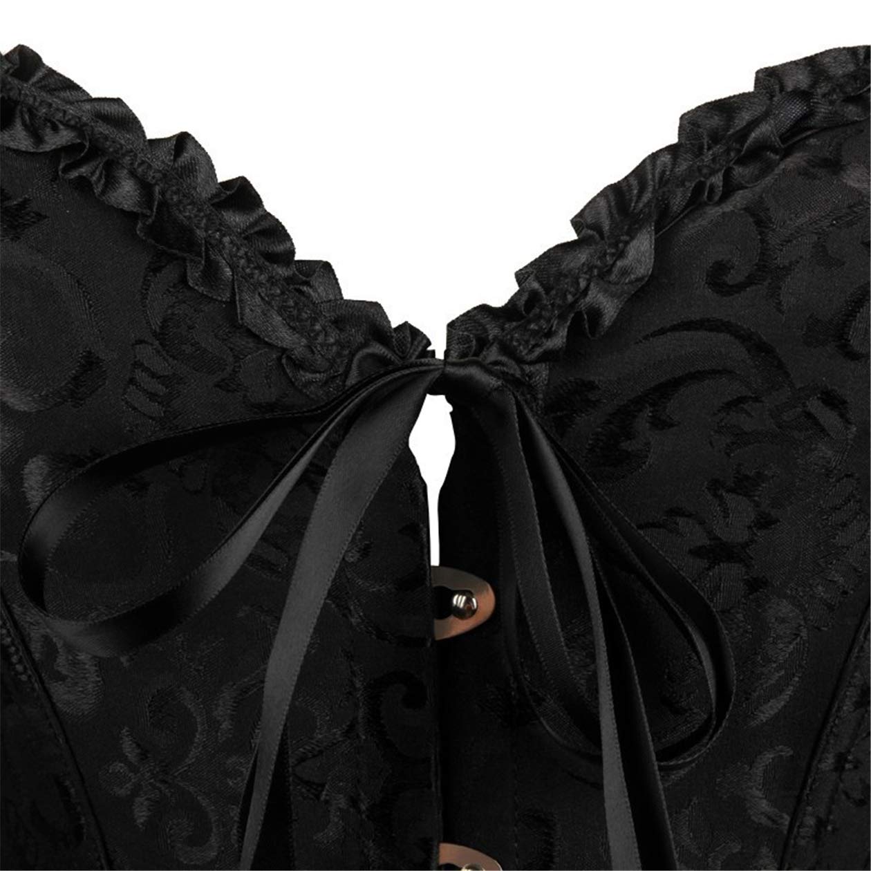Corset Femme Sexy Steampunk Gothique Bustier Grande Taille pour Halloween, Carnaval, Jeu de rôle