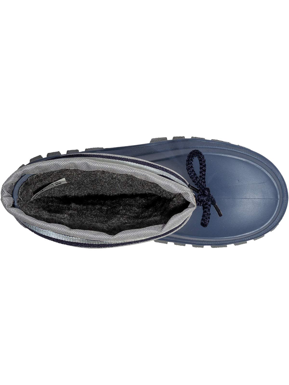 Bockstiegel Stiefel Arktis Kinderwinterstiefel gefüttert dunkelblau/grau 30