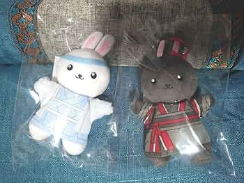 魔道祖師 4周年記念展 THEキャラ ぬいぐるみキーホルダー 兎 忘羨 セット ラジドラ魔道祖師（MiMi）四周年記念展がPARCO FACTORY