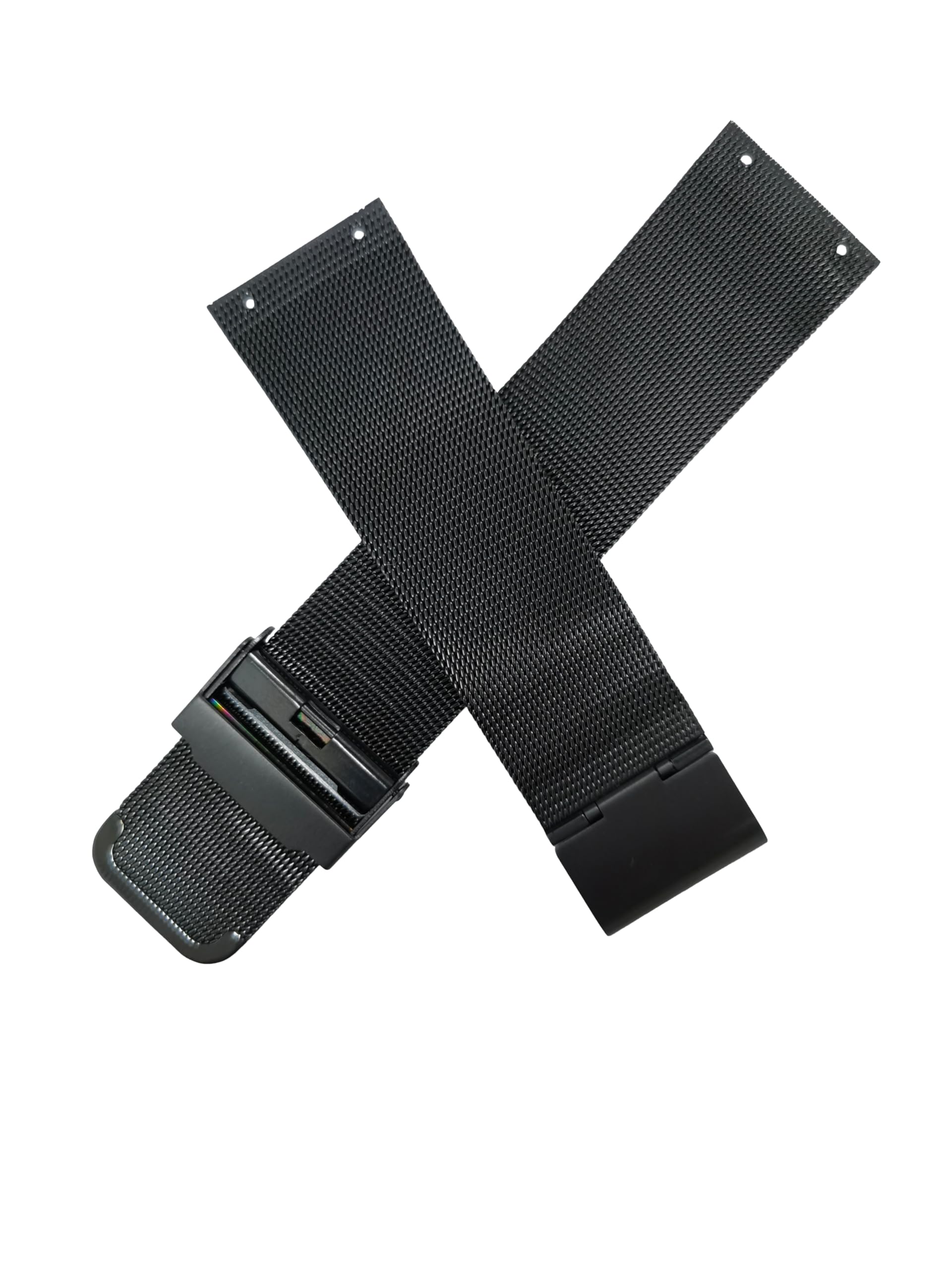 NZZXTO Replacement Watch Band for Skagen Unisex Watch with Screw 24mm (hole spacing 15MM) 809XLTTM series