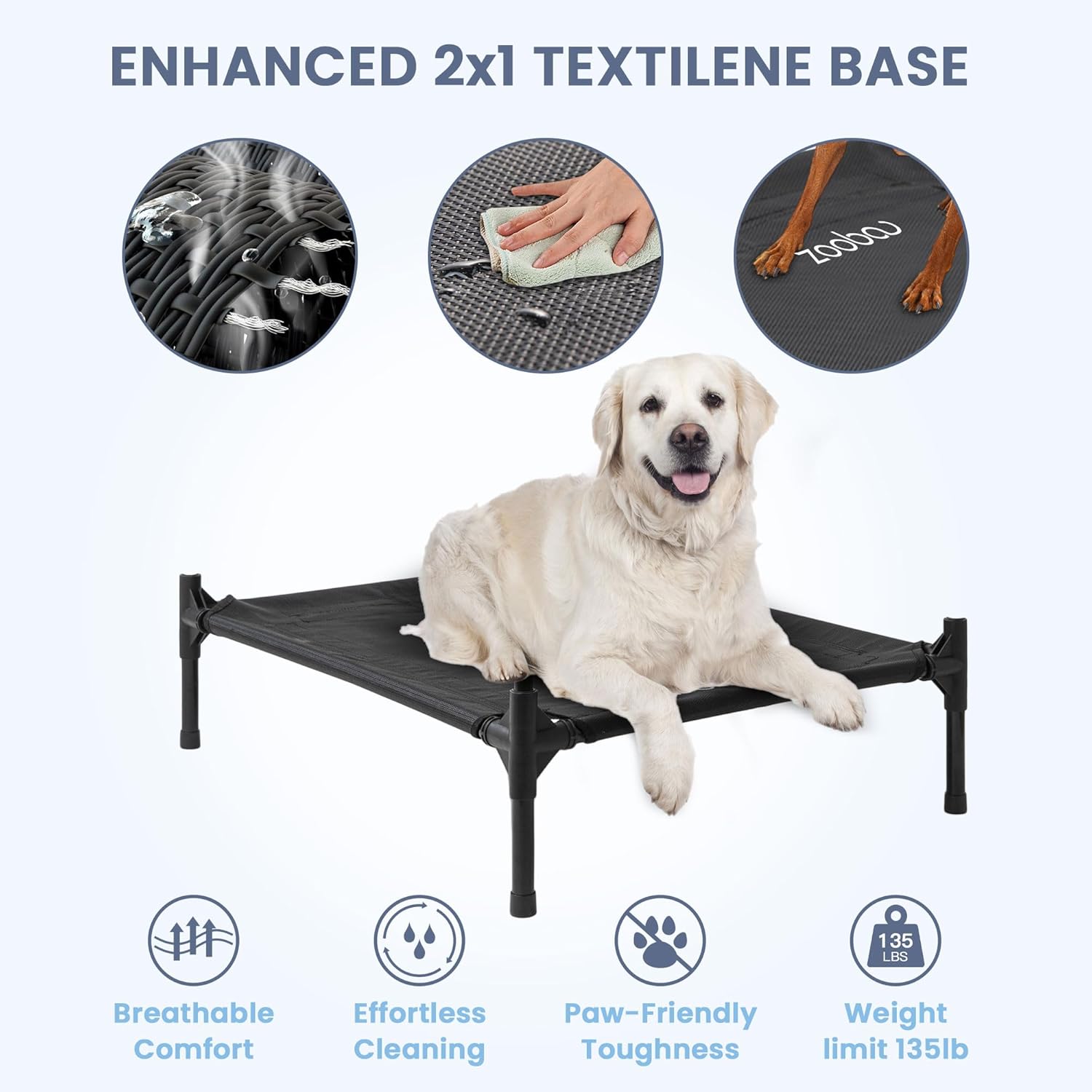 Ultimate Comfort: Review of the 36" Weatherproof Large Dog House for Indoor & Outdoor Use