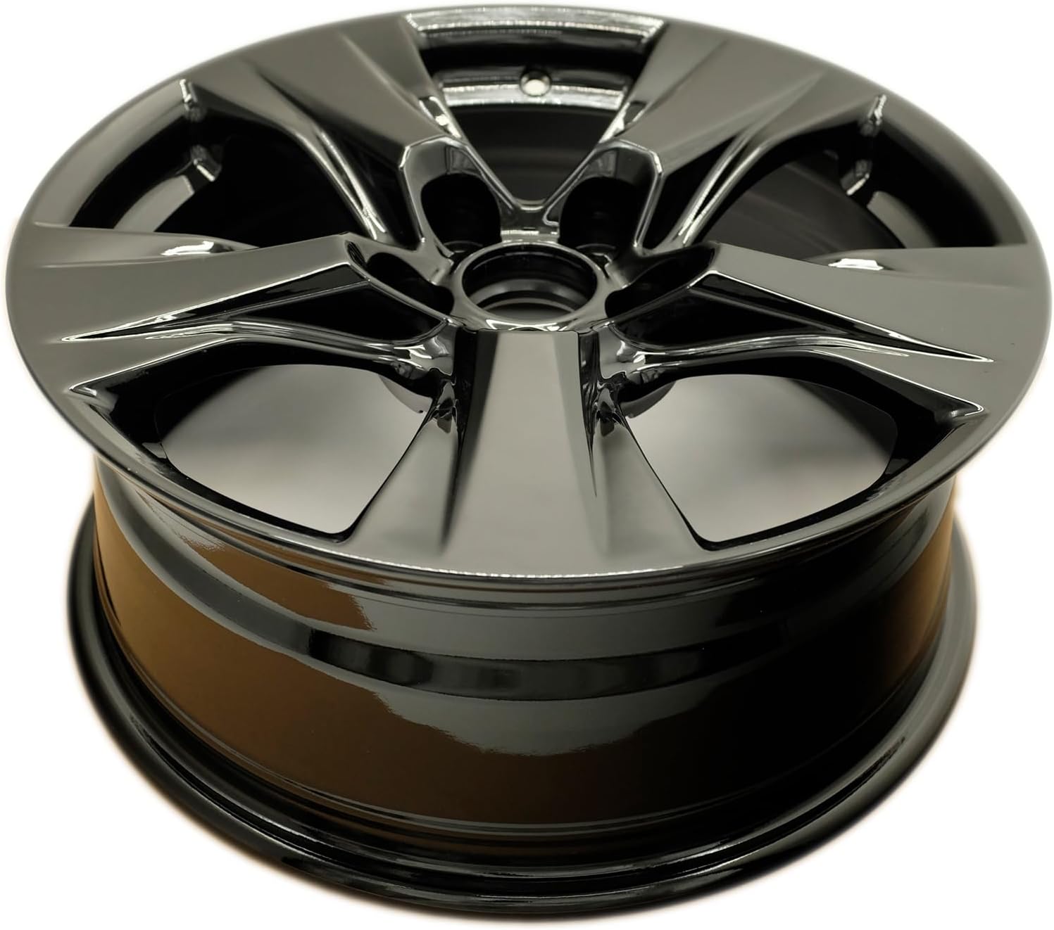New Set of 17" 17x7 Inch Alloy Wheel for 2019–2024 Toyota RAV4 | OEM Design Replacement Rim | Gloss Black Finish | Direct Fit - OE Stock Specs | 75240