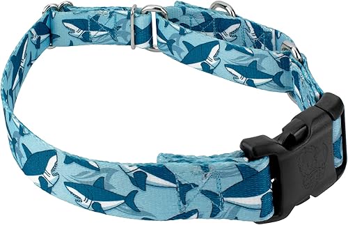 Miniatura 4 de Country Brook Petz - Collar de perro Martingale con hebilla de lujo - Colección de animales con 12 diseños salvajes 1 pulgada mediano