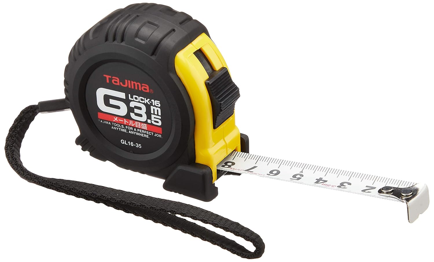 Tajima Convex GL1635BL 16 G Lock 16 m x 0.6 inch (3.5 m) x 16 mm