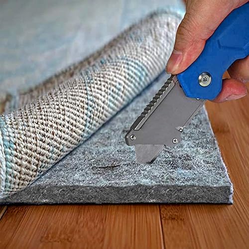 Miniatura 7 de Cuchillas de corte de caja, paquete de 30 cuchillas de acero SK5, cuchillas de afeitar resistentes, repuesto para con caja de almacenamiento para