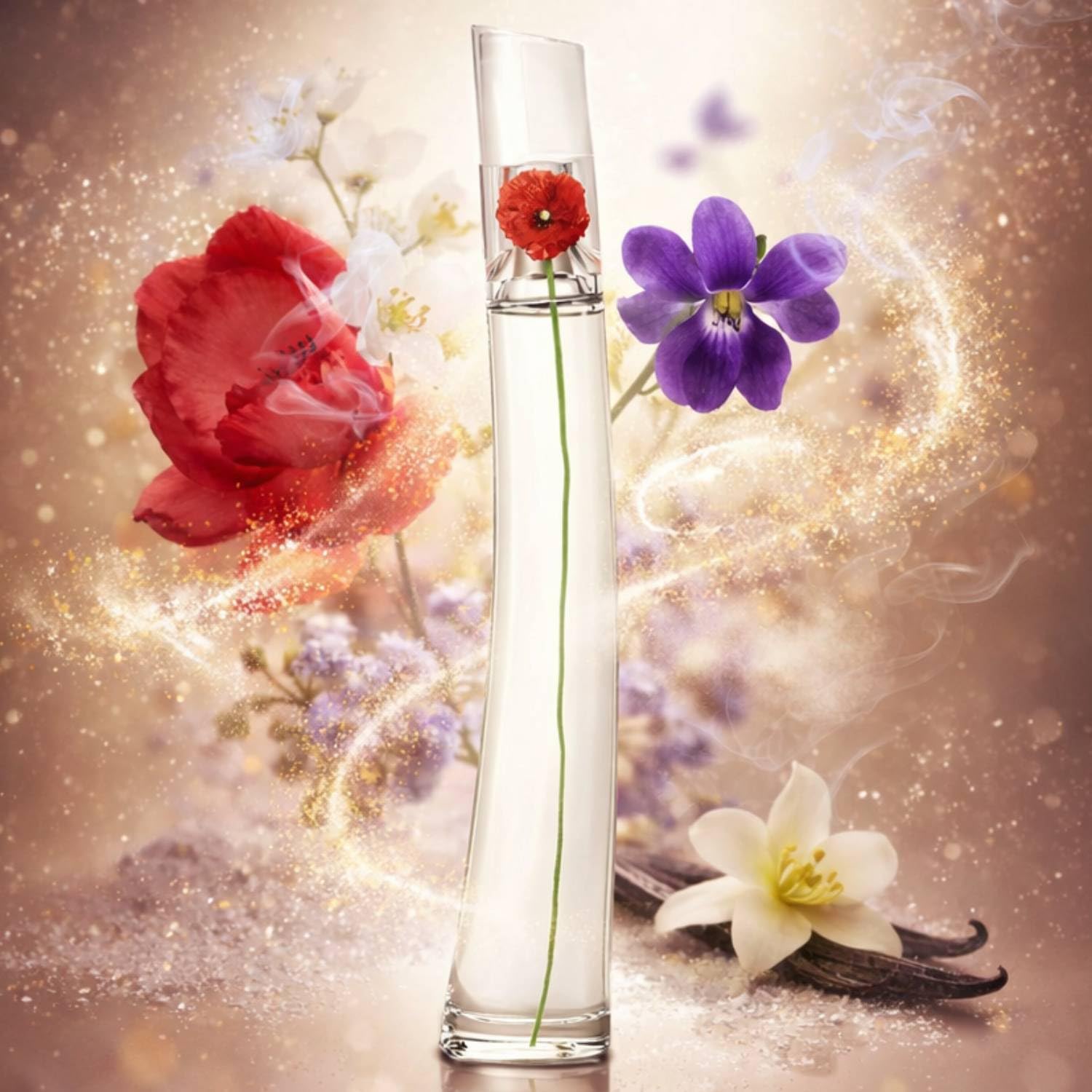 Flower by Kenzo Profumo Donna Eau de Parfum 30 ml – Fragranza Floreale Cipriata – Profumo Femminile Elegante, Sensuale e Iconico