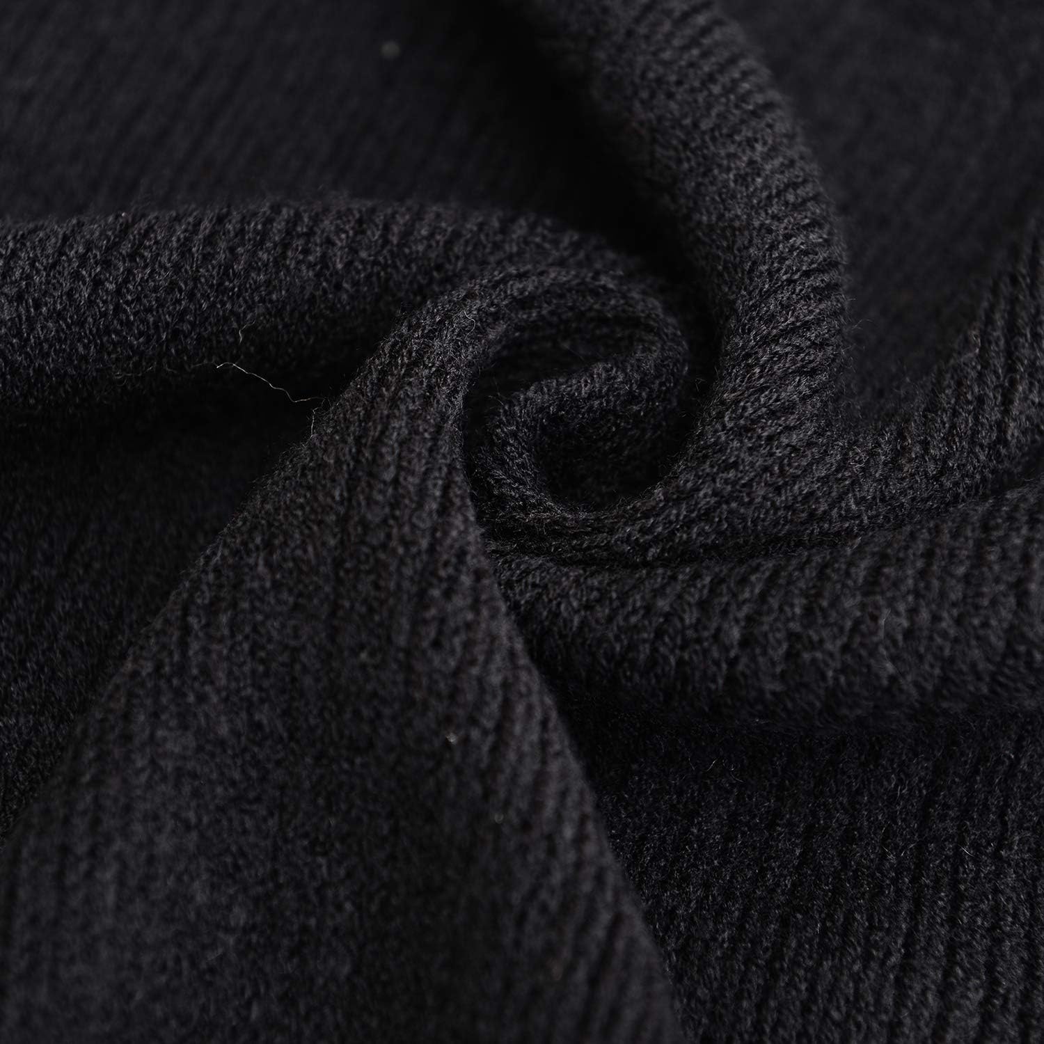 Fomolom Womens Poncho Sweater V Neck Knitted Pullover Shawls Wraps Capes with Fringes Gifts for Women Mom - Image 5