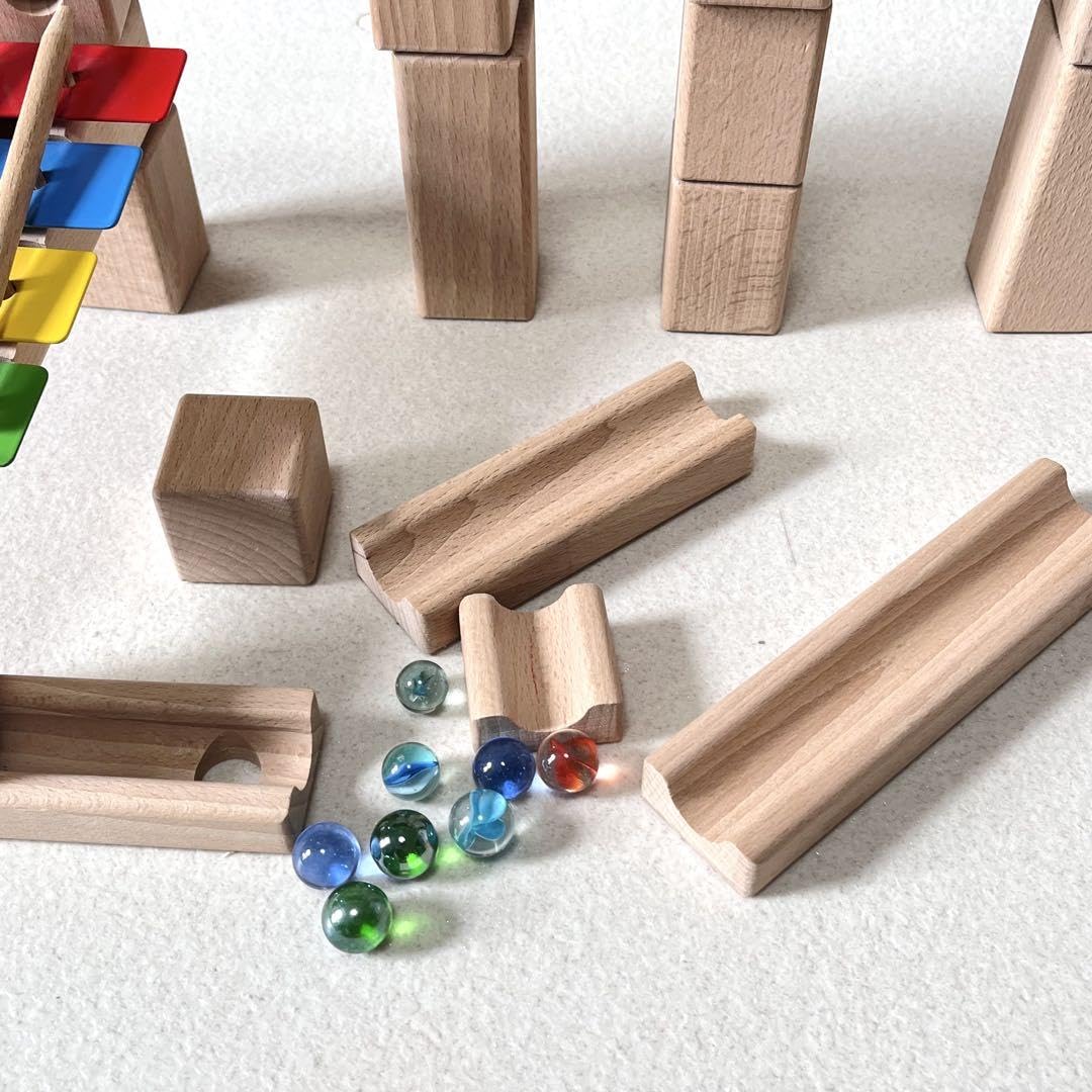 Amazon.co.jp: スイス Scalino スカリーノ 鉄琴セット 木のおもちゃ 玉