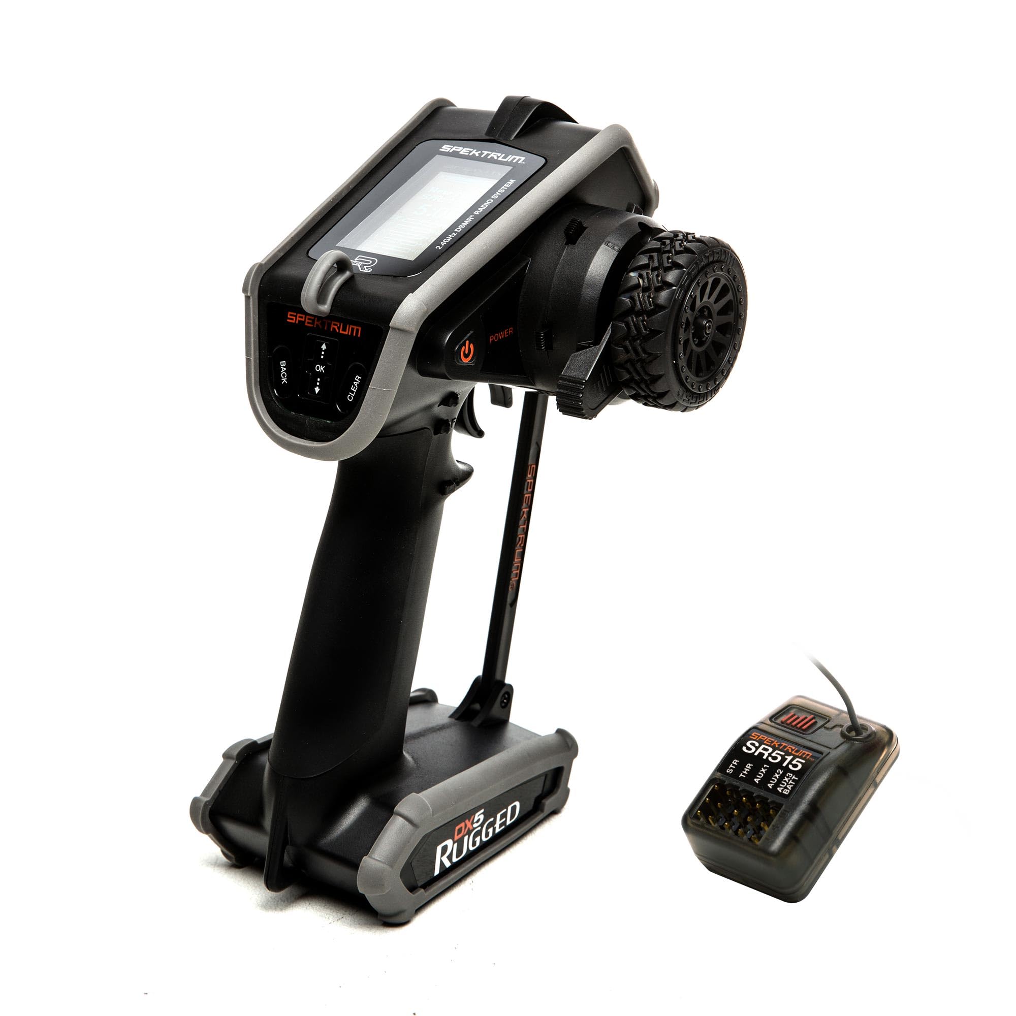 Spektrum RC DX5 Rugged プロポ レシーバー3つ付き Spektrum DX5 Rugged 2.4GHz 5-Channel DSMR RC Radio Transmitter
