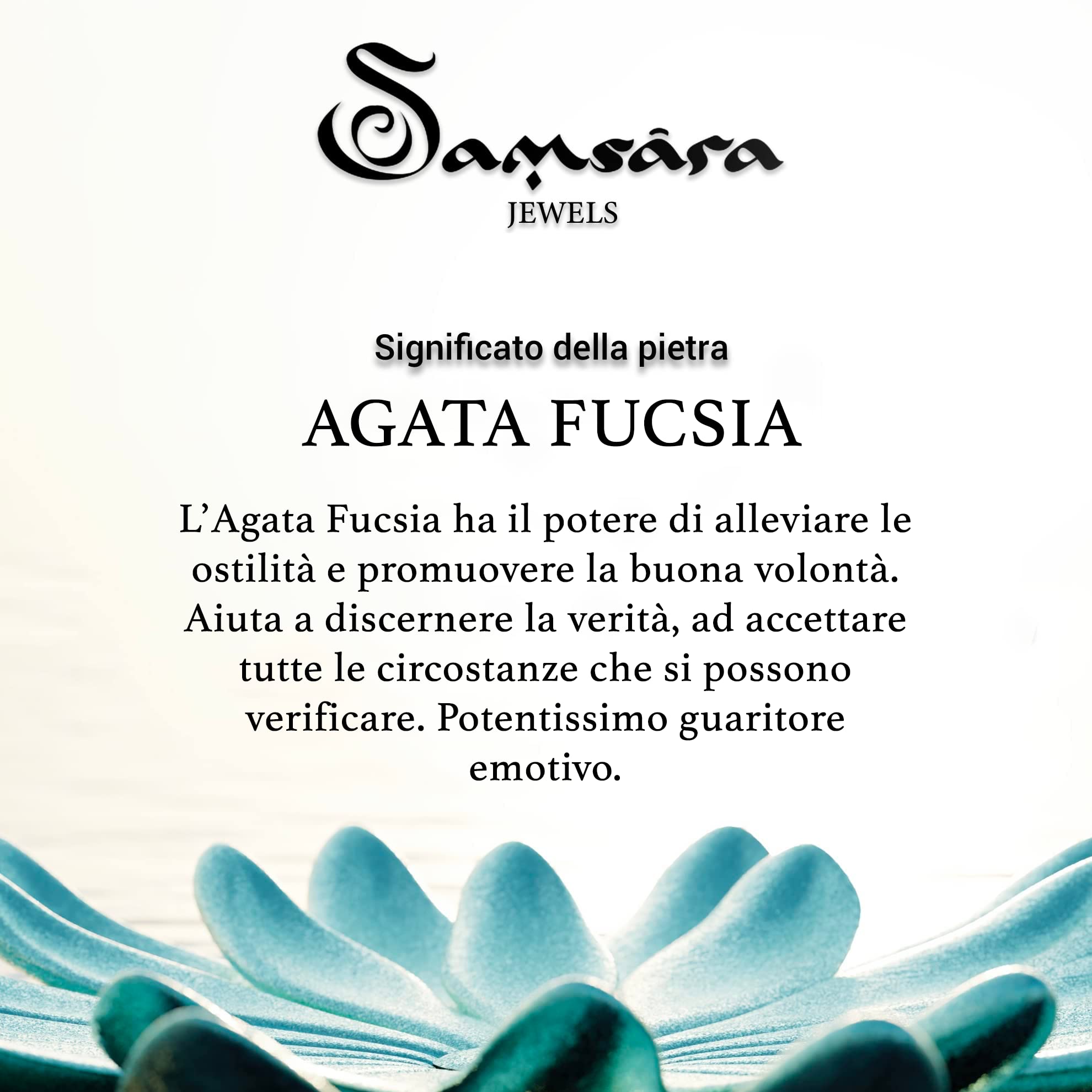 Samsara Bracciale Tibetano Buddista - Shamballa con Agata Fucsia - Filo in cotone cerato