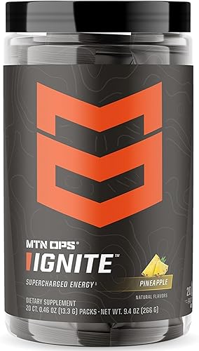 Vista 55 de MTN OPS Ignite Trail Packs - Mezcla de bebida energética sobrealimentada, sangre de tigre, sangre de tigre