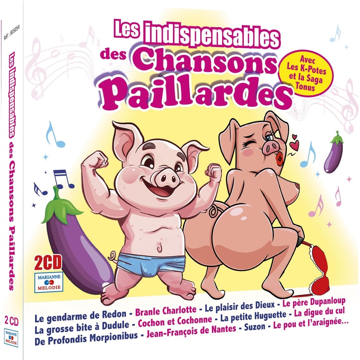 Ce double album est une anthologie hilarante et sans tabou des chansons paillardes, un art ancestral et irrévérencieux qui va pimenter vos soirées !