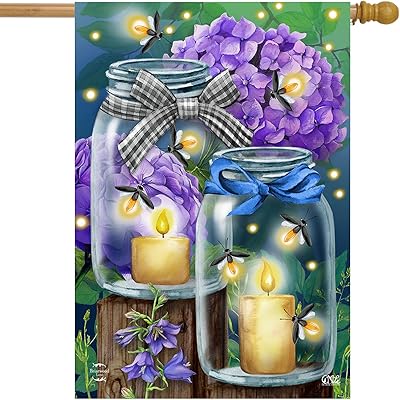 Summer Gnomes Humor House Flag Beach Scene 28" X 40" Briarwood