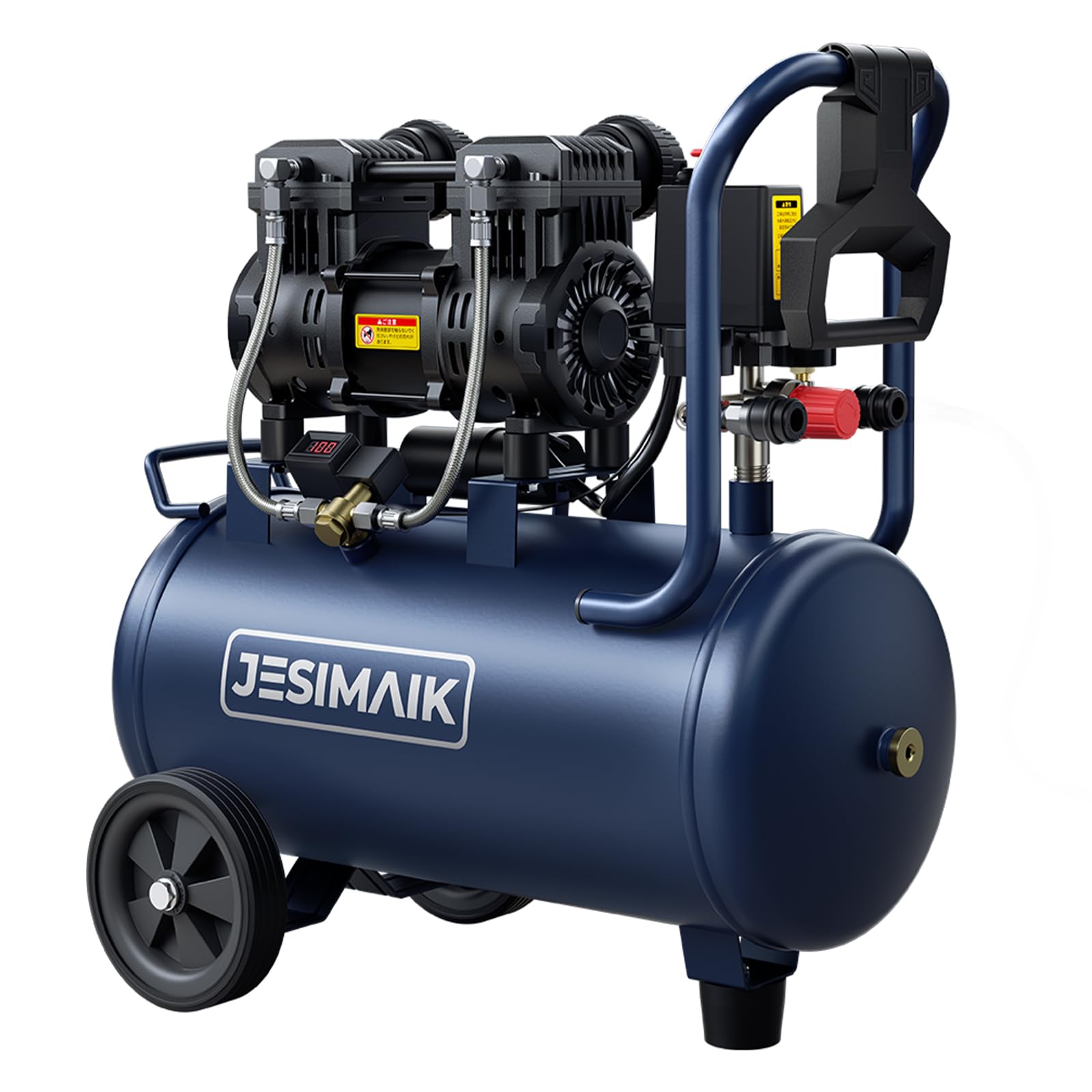 Amazon | JESIMAIK エアコンプレッサー 30L HSC30 オイルフリー 静音