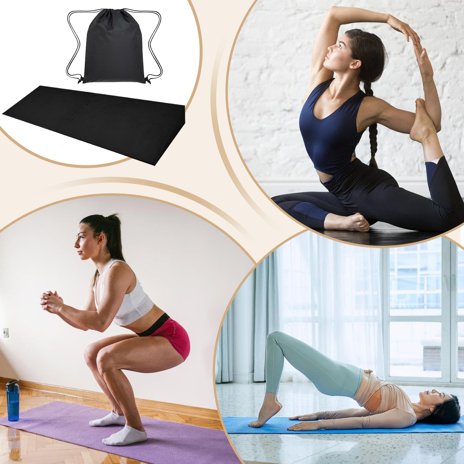 Squat Wedge Block, Calf Stretcher Board, Adjustable Slant Wedge, Foot Exercise Wedge, Non-Slip Stretch Block, Calf Stretching Wedge, Exercise Slant Board, Knee Stretch Wedge