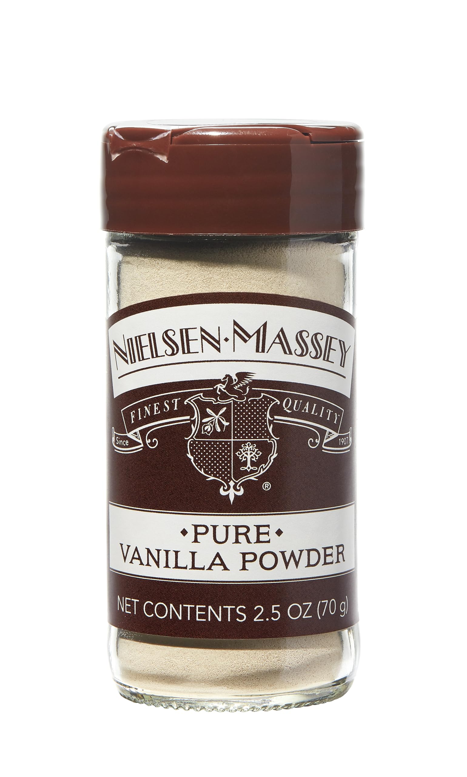 Nielsen-Massey Pure Vanilla Powder for Baking and Cooking, 2.5 Ounce Jar