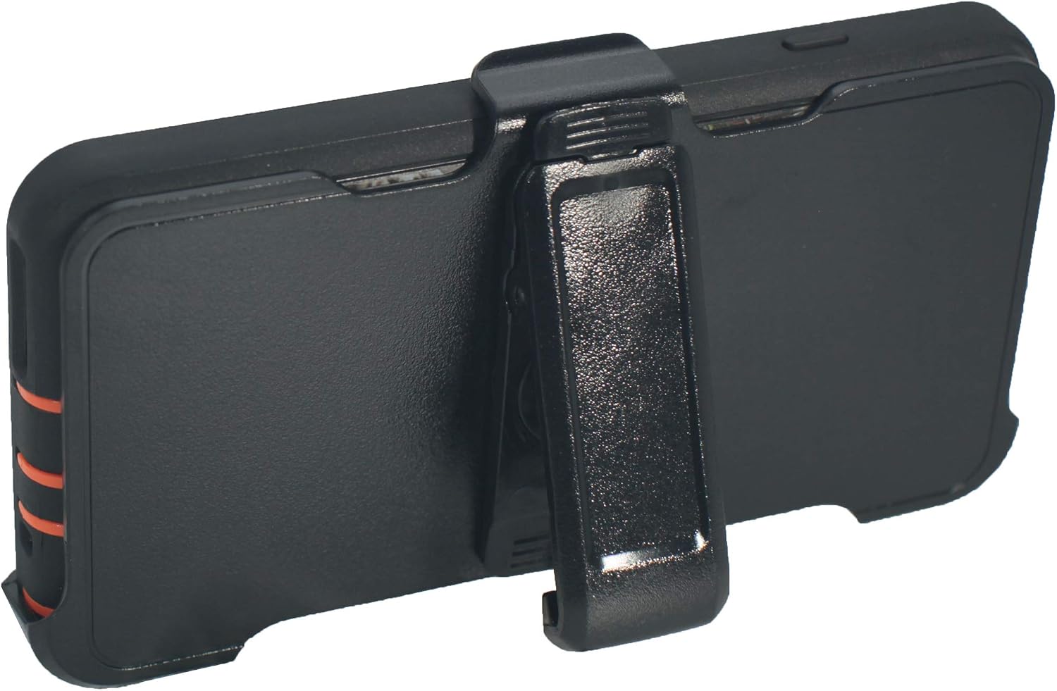 Hand-e Muscle Series Belt Clip Case for Apple iPhone 6/6s Plus (5.5”) // Triple Layer Protective Defender Cover w Screen Protector & Holster & Kickstand // Drop-Proof, Shock-Proof – Camouflage/Orange