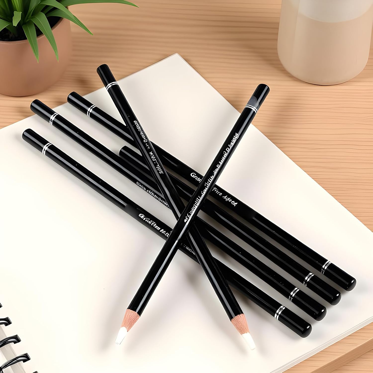 Detail Eraser – 12 Pieces Precision Tool Sketching Supplies | Artists Drawing Eraser for Family, Friends, Adults, Men, Women, Home, Indoor, Office, Study, Drawing, Sketching, Classroom, Studio