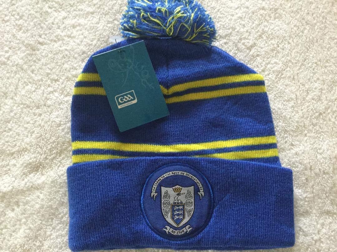 CLARE Official GAA All Ireland County Home style bobble hat very rare