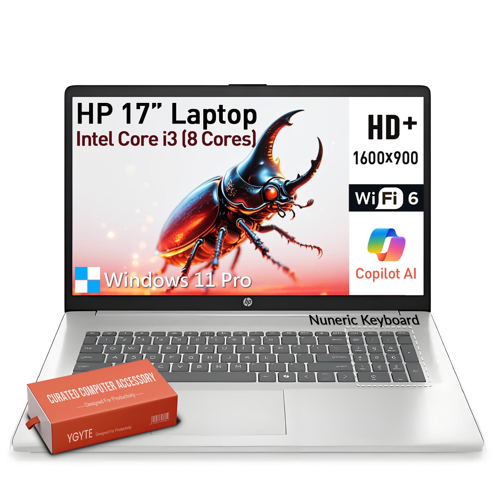 Amazon.co.jp: HP (エイチピー) 2025 ノートパソコン 17.3インチ HD +