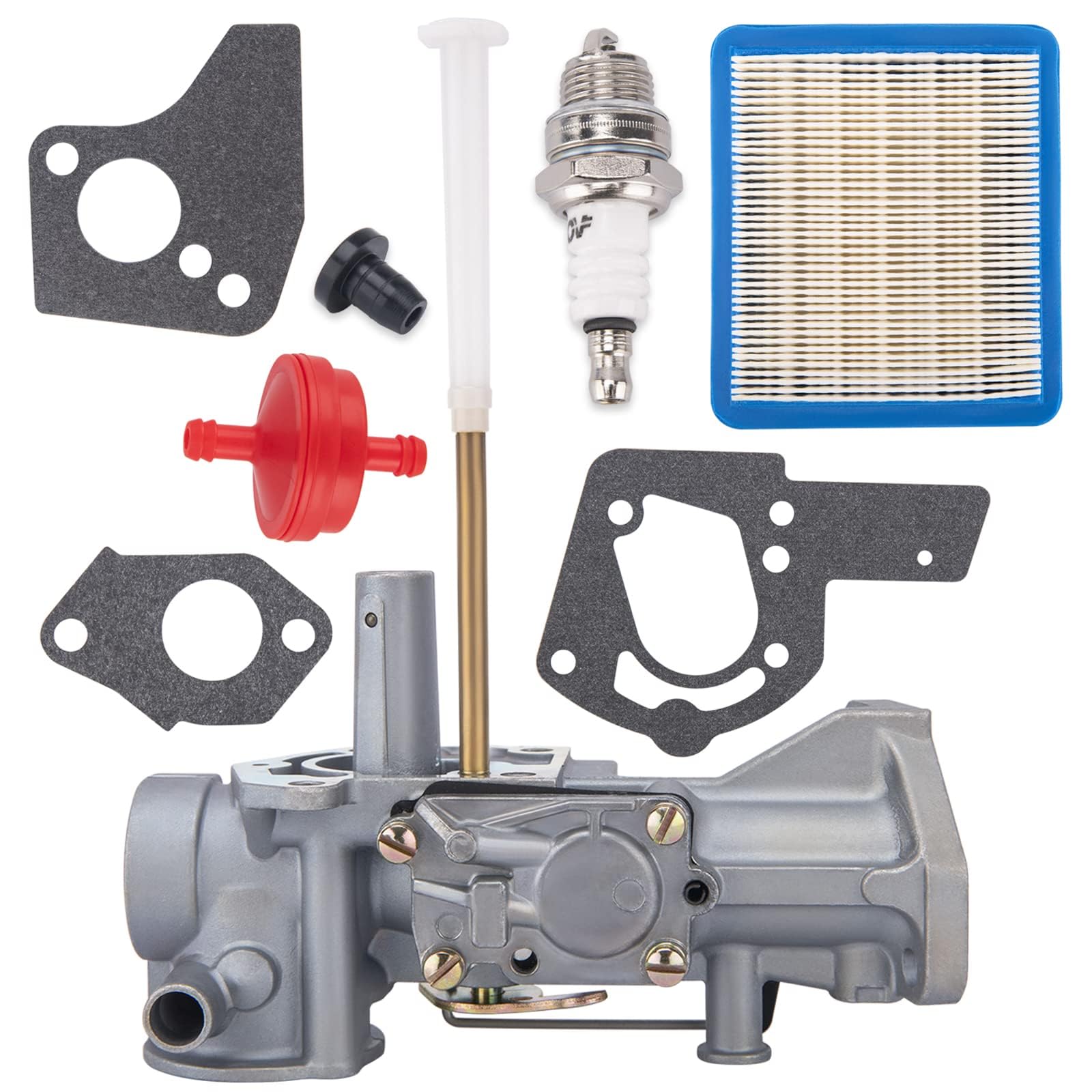 Carburateur 498298 pour moteur 5hp à 5.5hp avec kit de joints de rechange