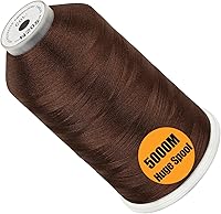 Vista 57 de New brothread - Bobina única de 5000 m de hilo de poliéster para máquina de bordar 40WT para máquinas comerciales y domésticas - Marigold