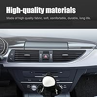 Vista 4 de Ziciner Funda para palanca de cambios de coche, diseño de suéter a la moda, protector de cambios suave universal, accesorios de decoración