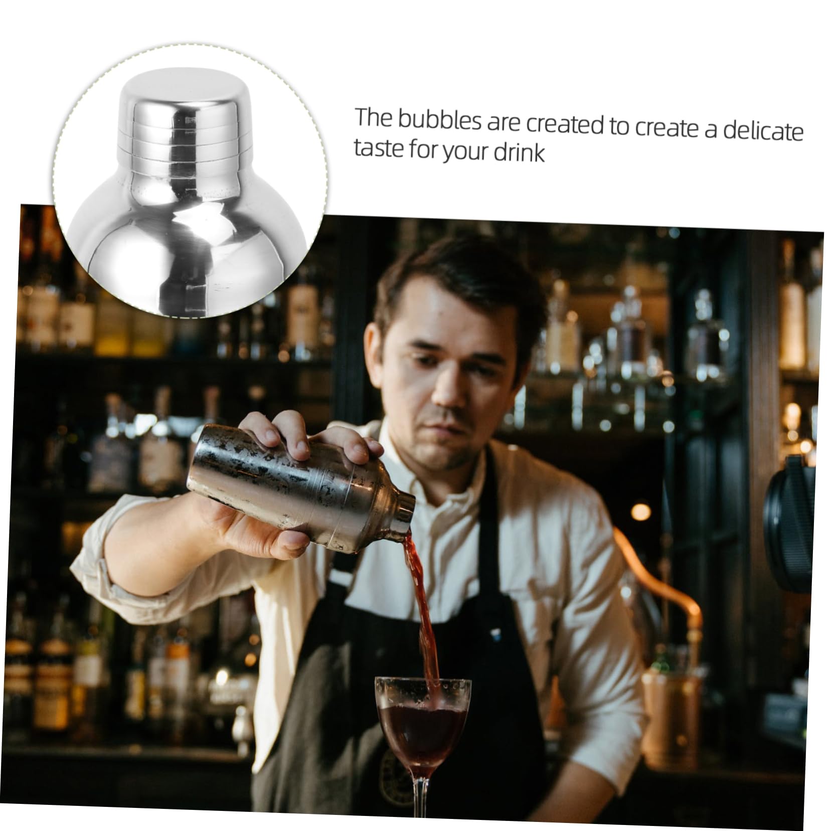 BESTYASH 22pezzi Cocktail Professionale in Acciaio Shaker Per Cocktail Misurino Forniture Per Baristi Attrezzatura Per Colino Apribottiglie e Pinza Per Ghiaccio