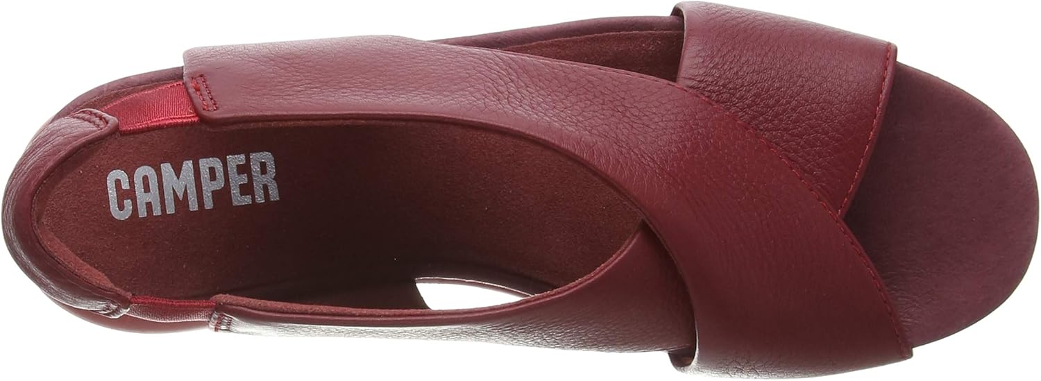 Camper Women's Balloon Heeled Sandal 5 Red