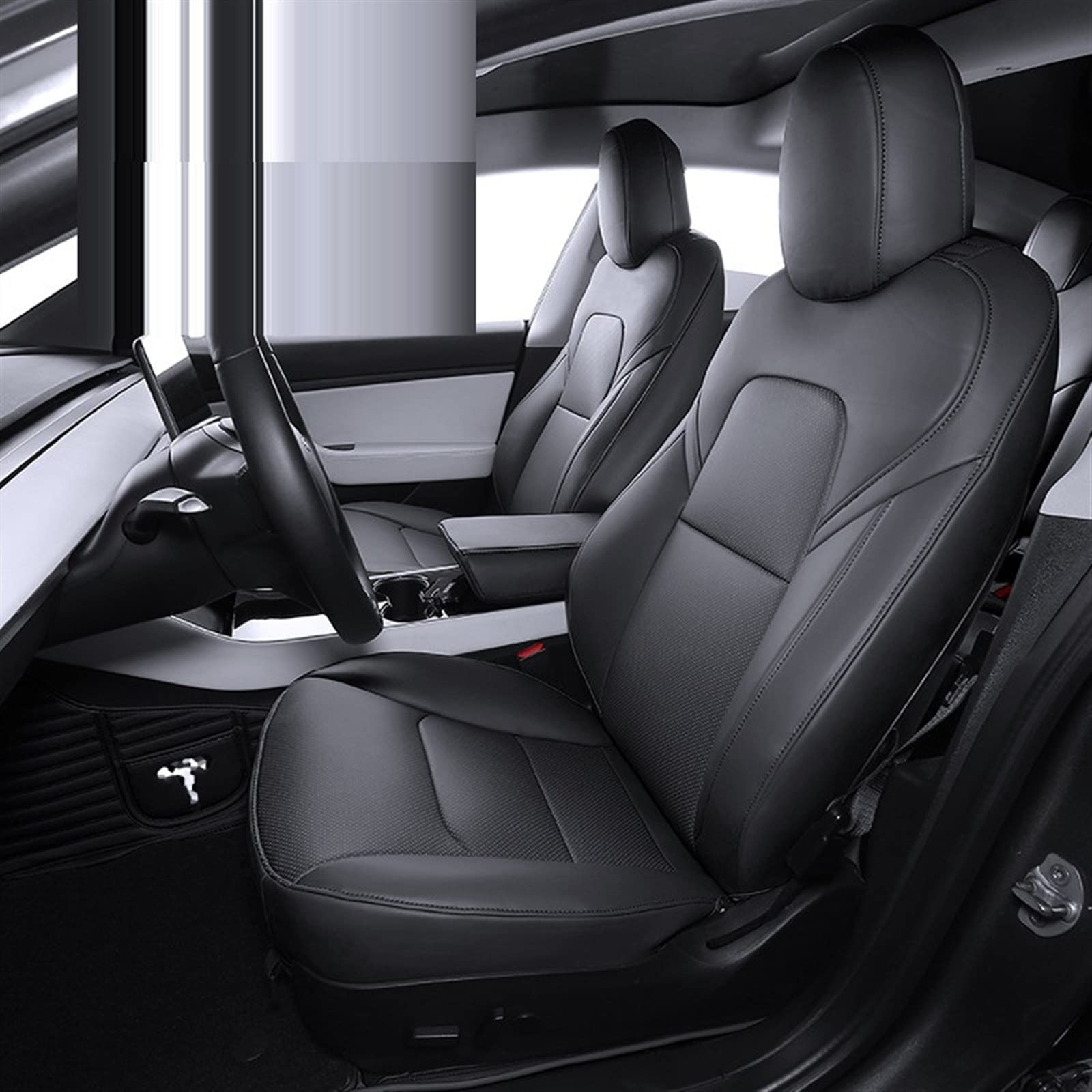 NOHEEU Car Seat Cushion Covers Pads For Tesla Model 3 Y S Auto Automotive Interior Accessories