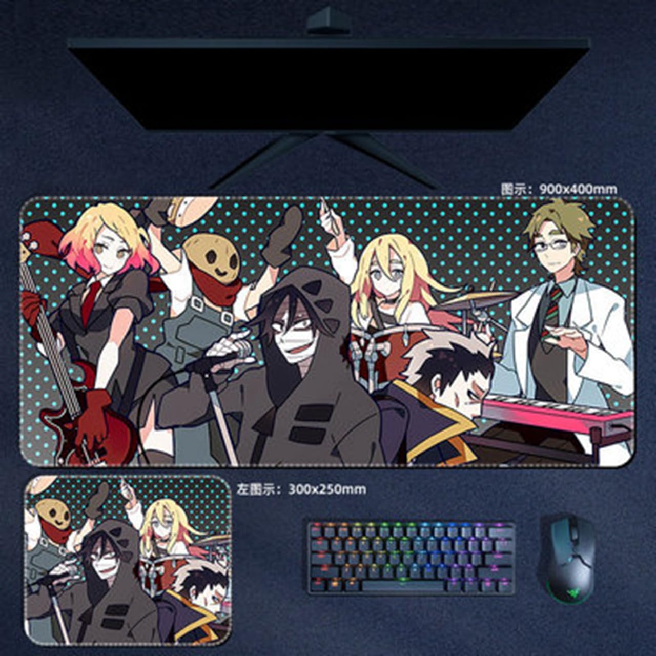 Amazon.co.jp：殺戮の天使 マウスパッド 超大型 ゲーミングマウス