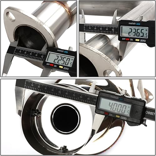 Miniatura 5 de Honda Civic EG 24 Puerta 4,5 pulgadas silenciador Punta Catback Sistema de escape