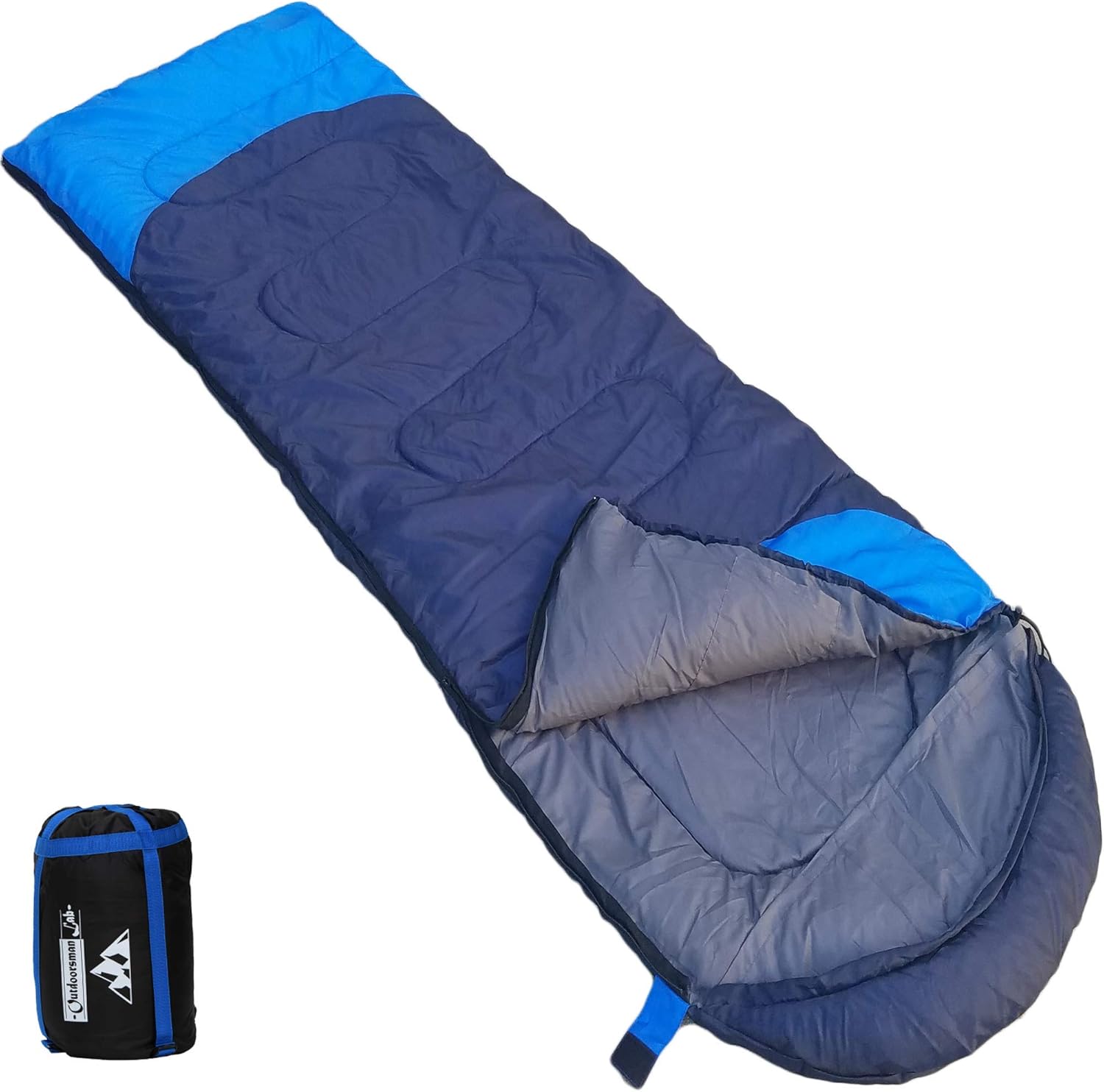 Outdoorsman Lab Sleeping Bag for Adults & Kids All