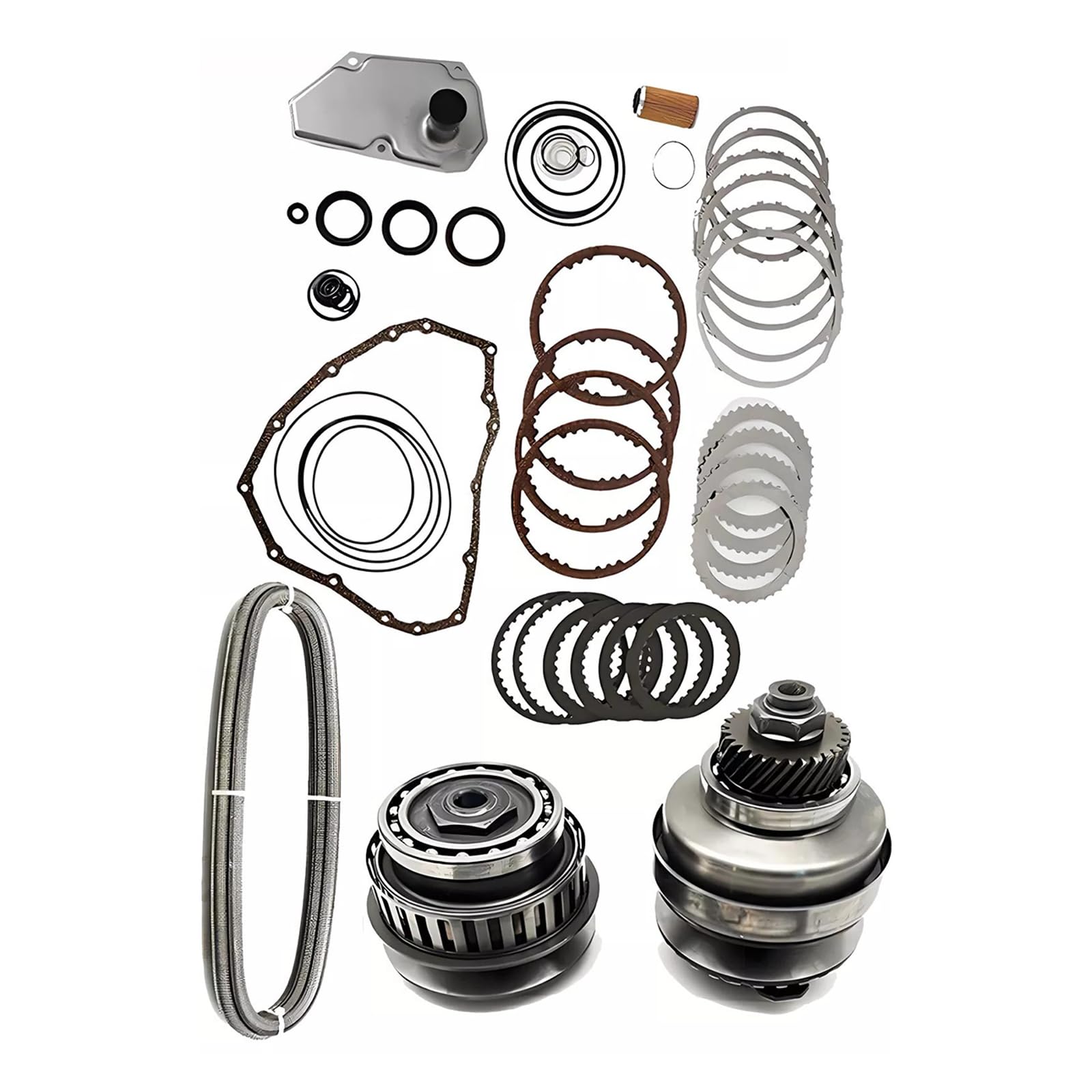 Kit Riparazione Trasmissione Master & Set Puleggia con Cinghia JF015E RE0F11A 29 Denti - Compatibile per Nissan Sylphy, per Tiida/Qashqai/Sentra/Pulsar, per Mitsubishi/Lancer, per Suzuki Swift