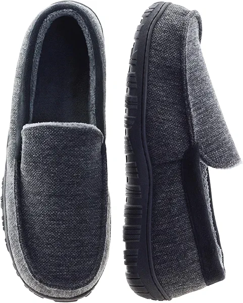 SKABIU Mens Slippers Indoor Outdoor House Slippers Comfort House Shoes