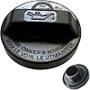 Engine Oil Filler Cap, Oil Tank Cover, Car Oil-Filler Cap, Engine Oil-Tank Filler Cover Cap, Compatibel with Honda Civic Acura CR-V 15610-P5G-000, 15610-RAA-A01