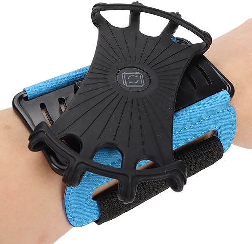Miniatura 8 de Diyeeni Soporte de pulsera para teléfono, soporte giratorio de 360 grados para teléfono celular, funda para celular con banda de brazo, para 13 Pro,