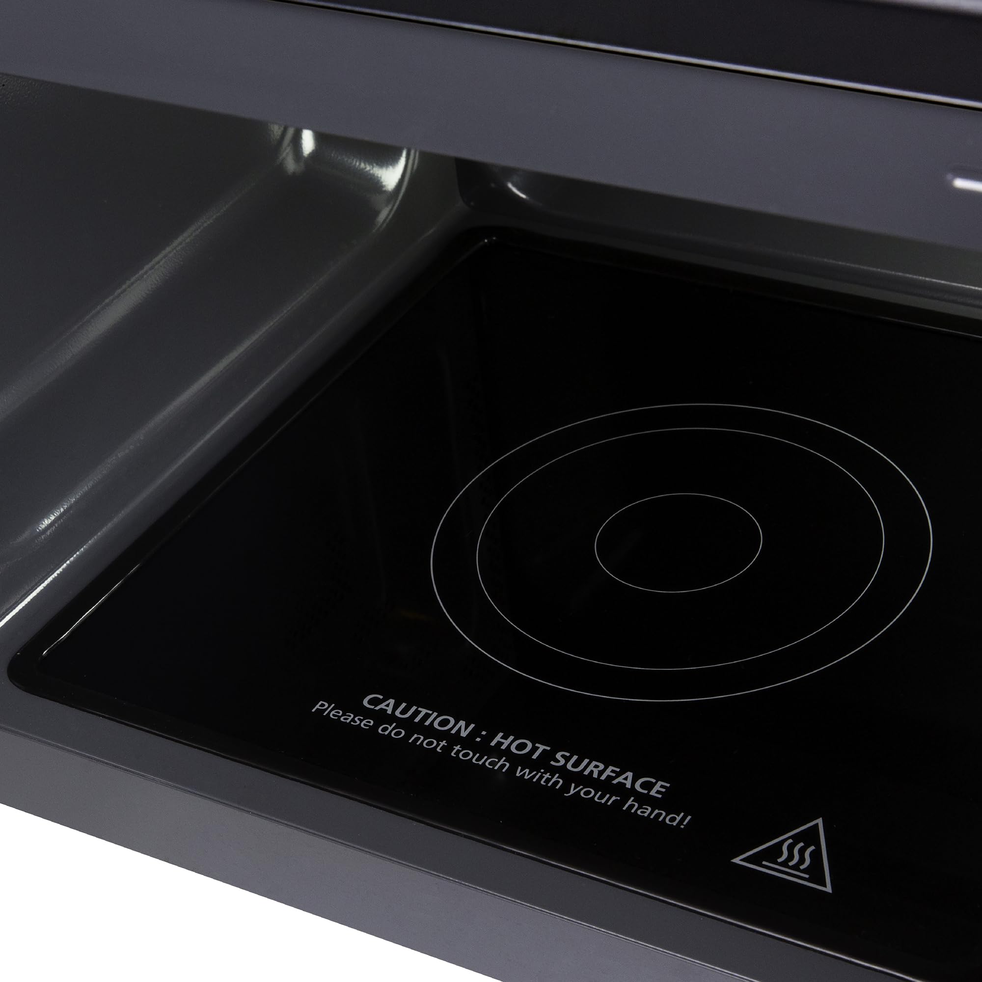 Russell Hobbs 23L Flatbed Digital Microwave with 800W Power, 8 Auto-Cook Menus, Defrost Function and Child Lock in Black, RHFM2365B — view 12